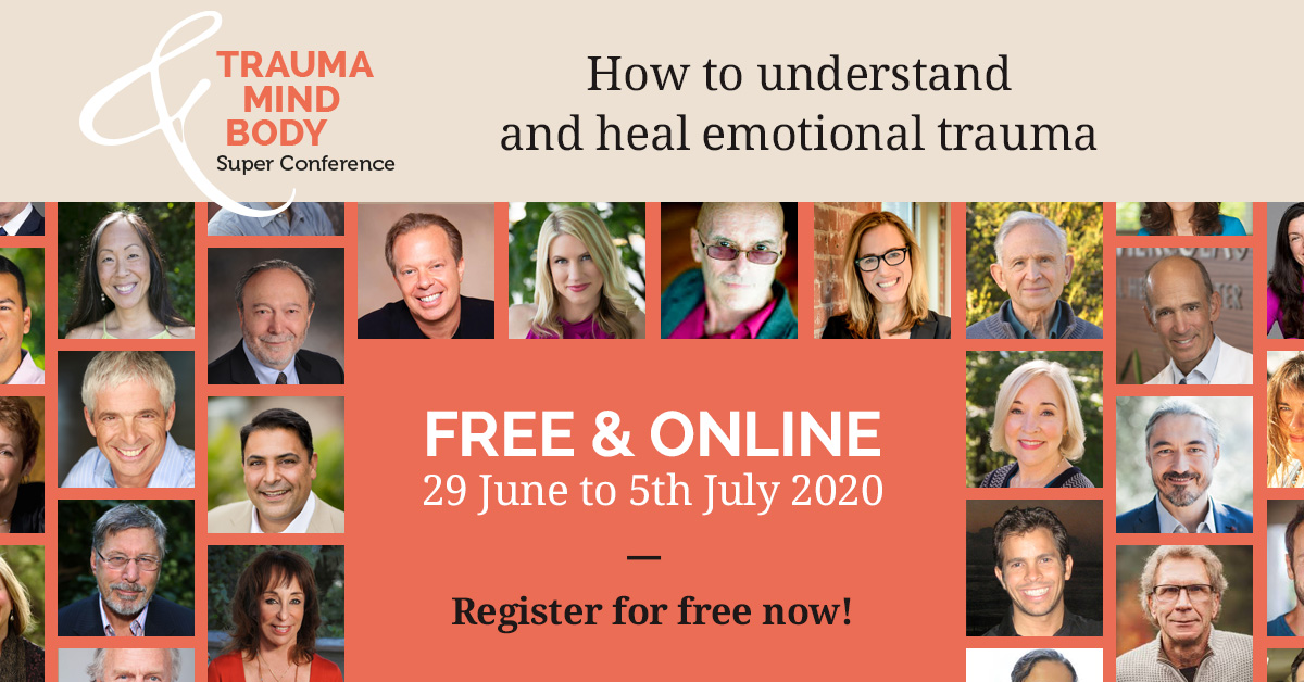 Trauma and Mind Body Super Conference Summit Flyer