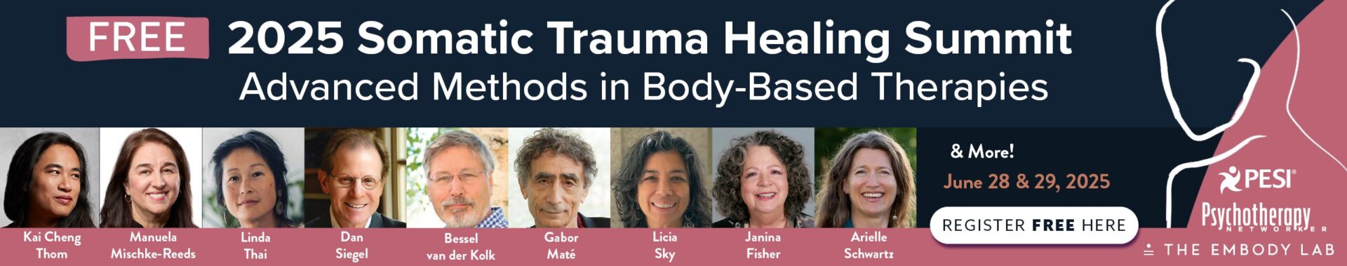 2025 Somatic Trauma Healing Summit w/ The Embody Lab & PESI